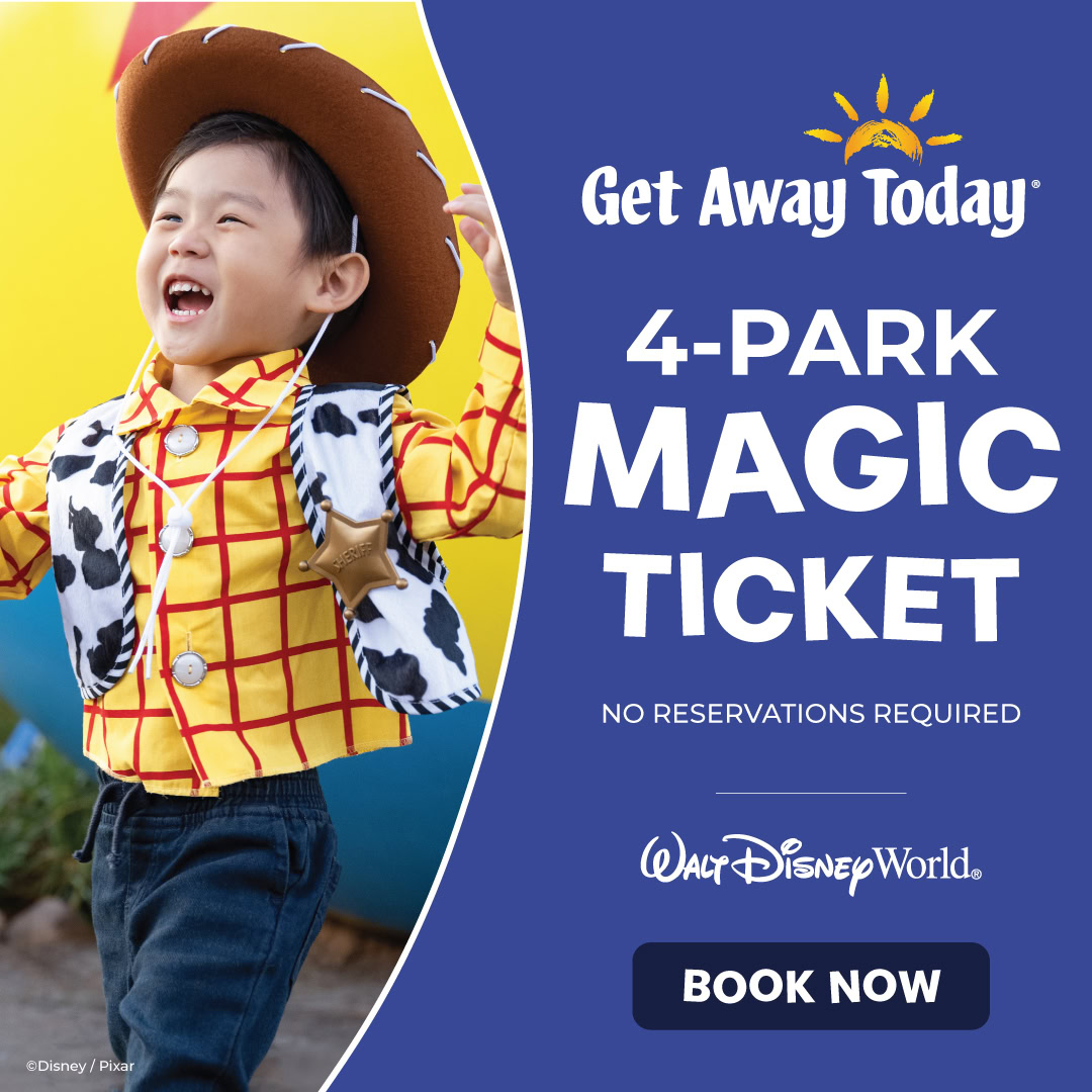 Disney Ticket for Getaway Today
