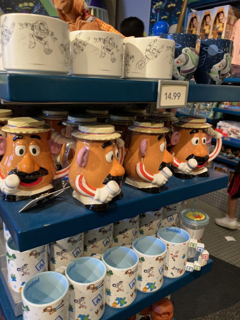 Disney Mugs at Disneyland
