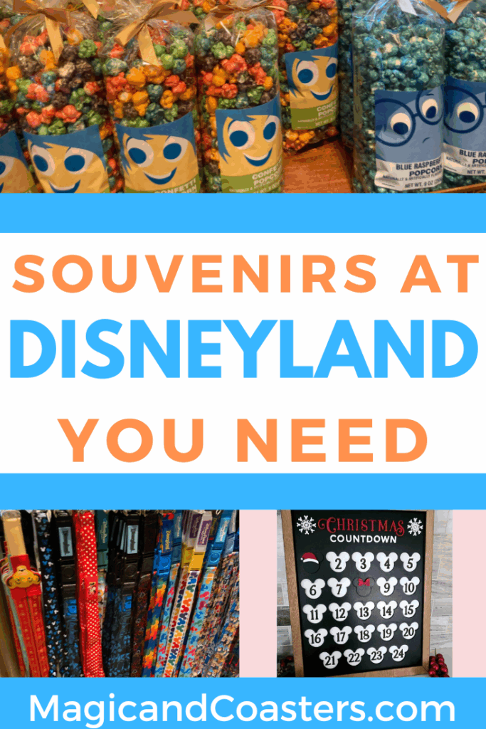 Souvenirs at Disneyland pin for Pinterest