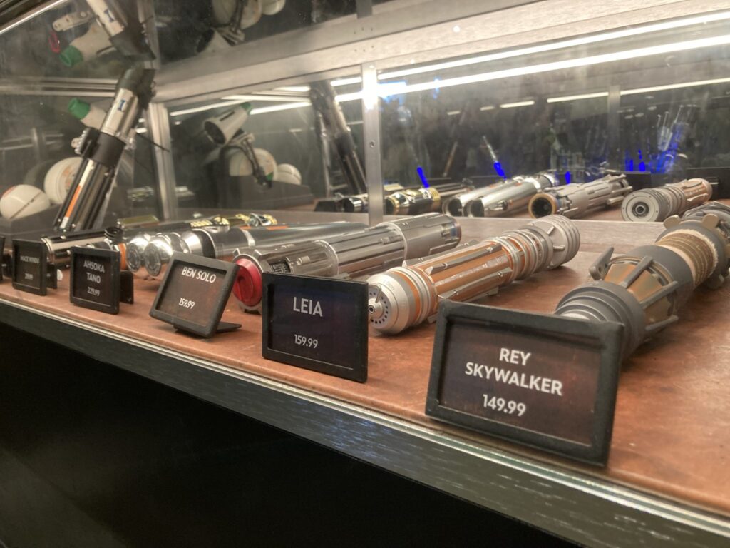 Lightsaber at Disneyland