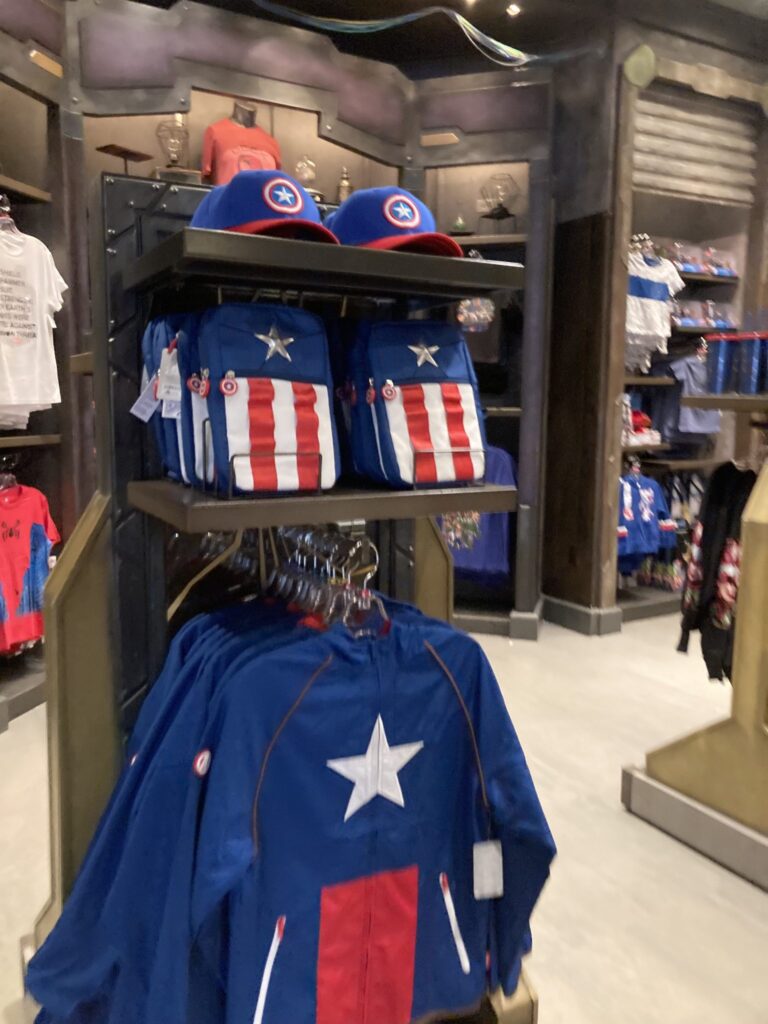Marvel Campus at Disneyland Clothes