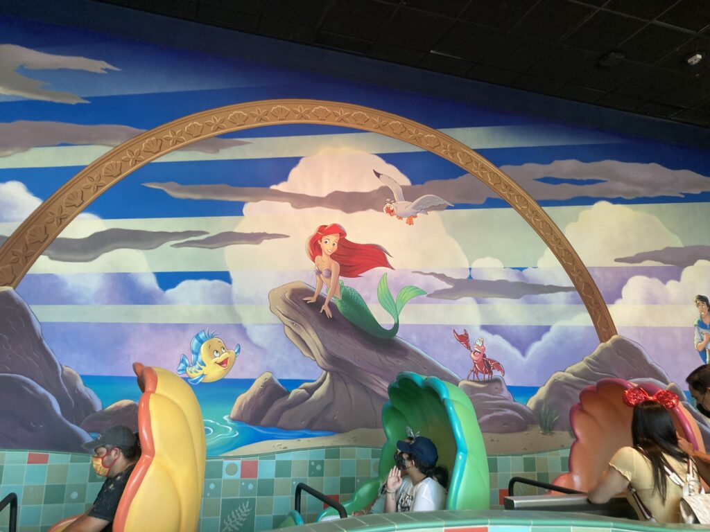 The Little Mermaid Ride Disney's California Adventure
