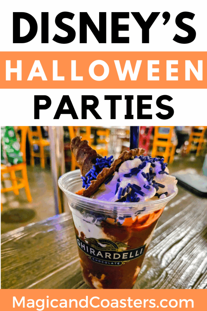 Mickey's Not-So-Scary Halloween Party Vs. Oogie Boogie Bash Pin for pinterest